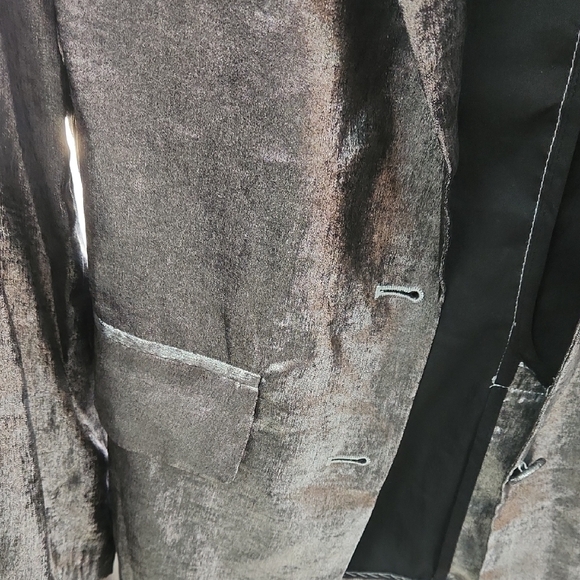 A New Day Metallic Silver Blazer - Picture 4 of 4